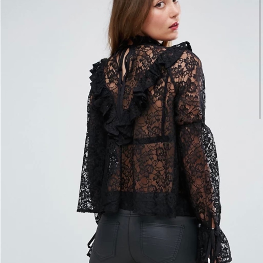 ASOS Lace Top - Picture 3 of 5